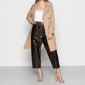 NWT Samsoe & Samsoe Paloma Trousers - Chocolate Plum in Size Small